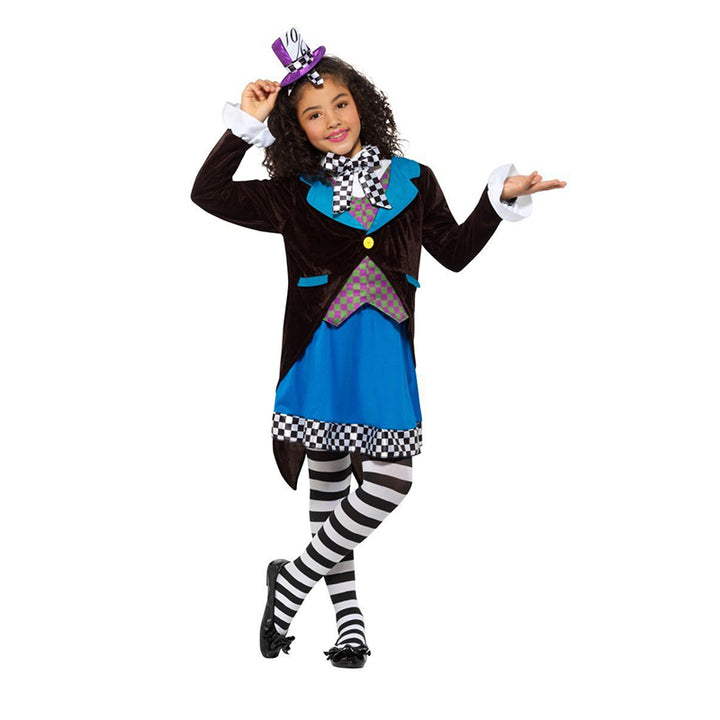 Little Miss Hatter Costume With Dress