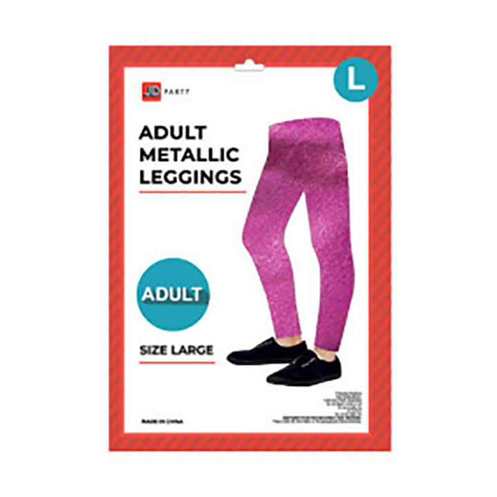 Adult Metallic Leggings - Various Colours