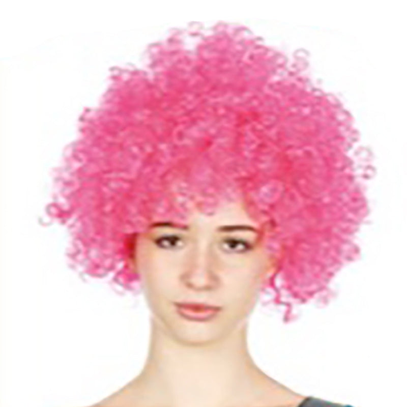 Afro Wig - Hot Pink