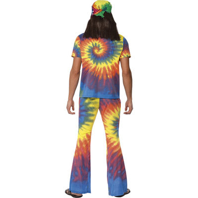 60's Tie Dye Top and Flared Trousers