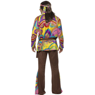 Psychedelic Hippie Man Costume