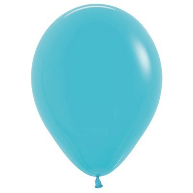 Fashion Caribbean Blue Latex Balloon