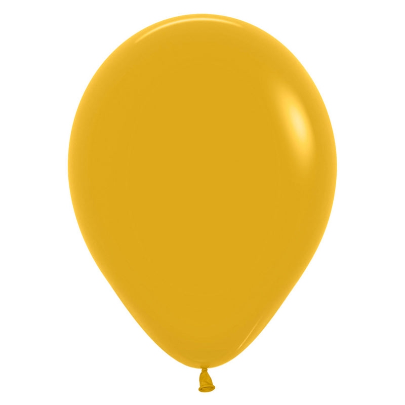 Fashion Mustard Latex Balloon