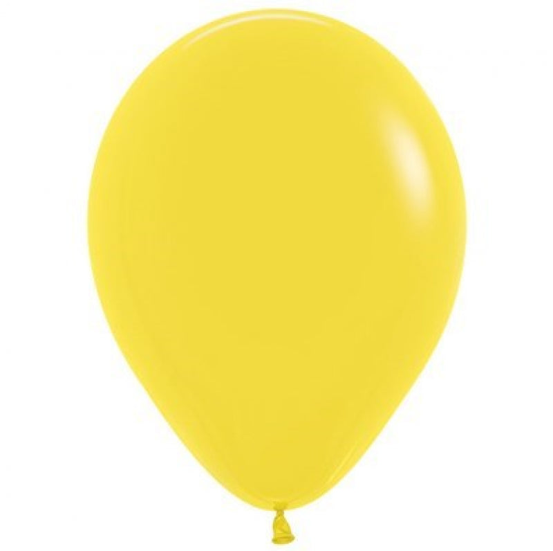 Fashion Yellow Latex Balloon