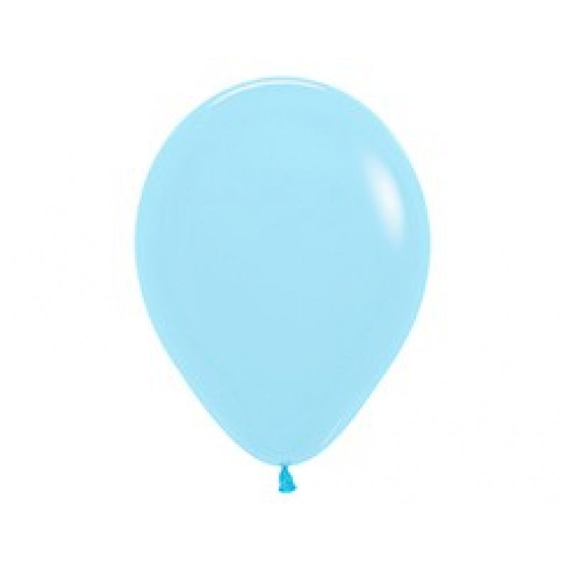 Pastel Matte Blue Latex Balloon