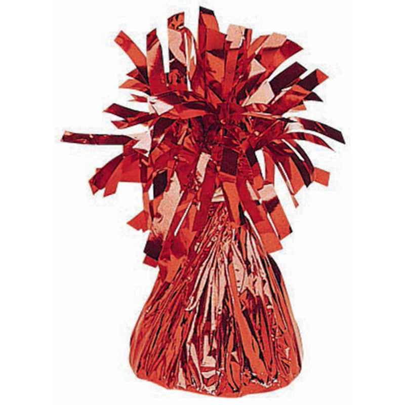 Small Foil Balloon Weight - Red
