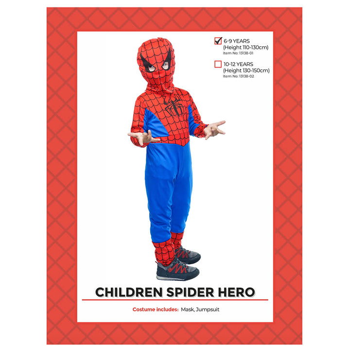 Spider Hero Children's Costume