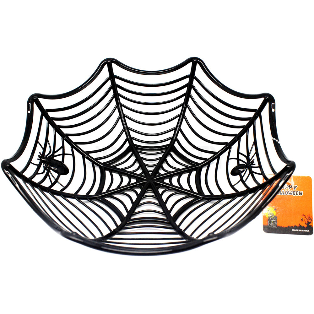 Spider Web Black Basket