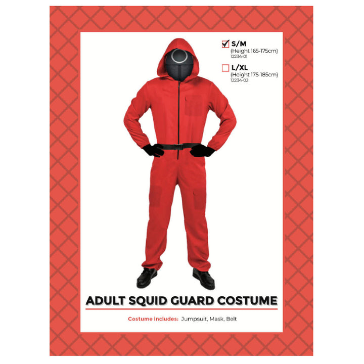 Game Red Guard Costume (Circle)