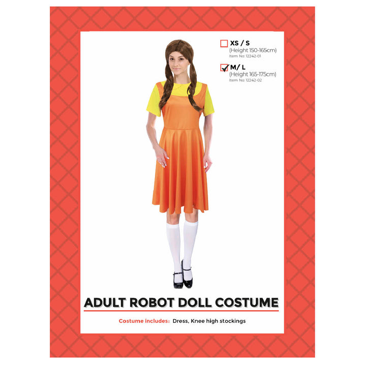 Game Robot Girl Costume