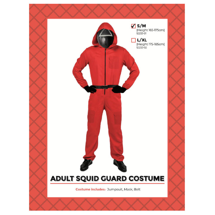 Game Red Guard Costume (Triangle)