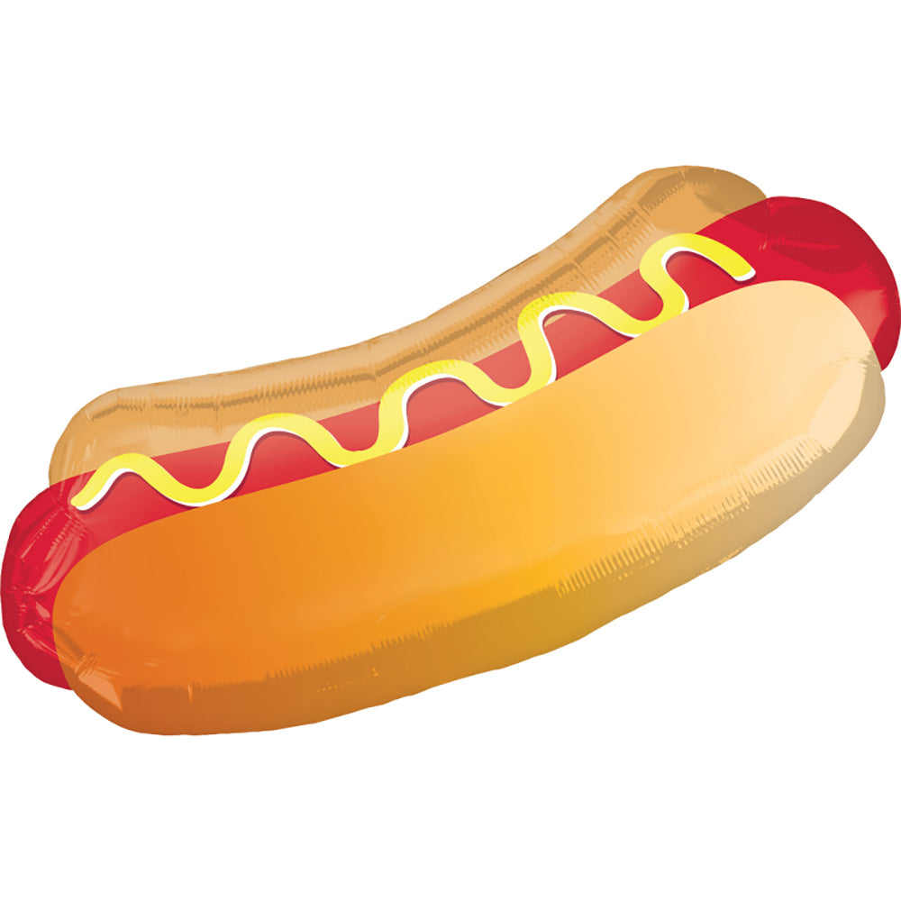 SuperShape XL Hot Dog with Bun Balloon