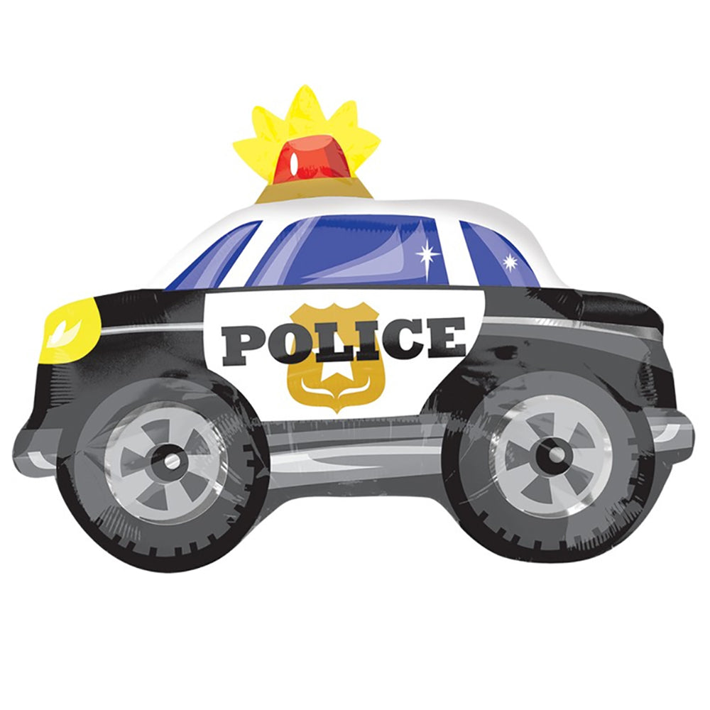 SuperShape XL Police Car Foil Balloon