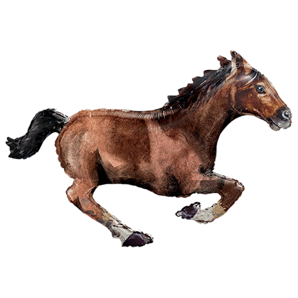 Supershape Galloping Horse Foil Balloon