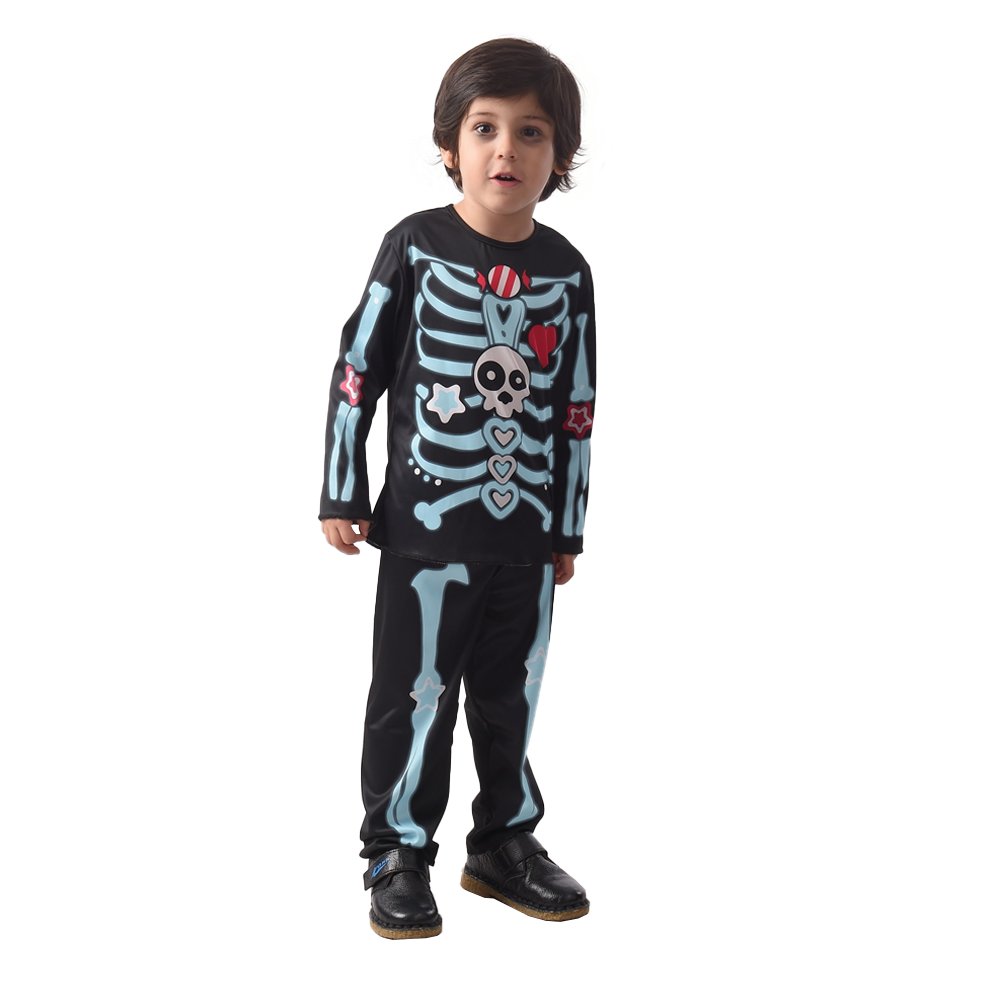 Toddler Skeleton Pant & Shirt