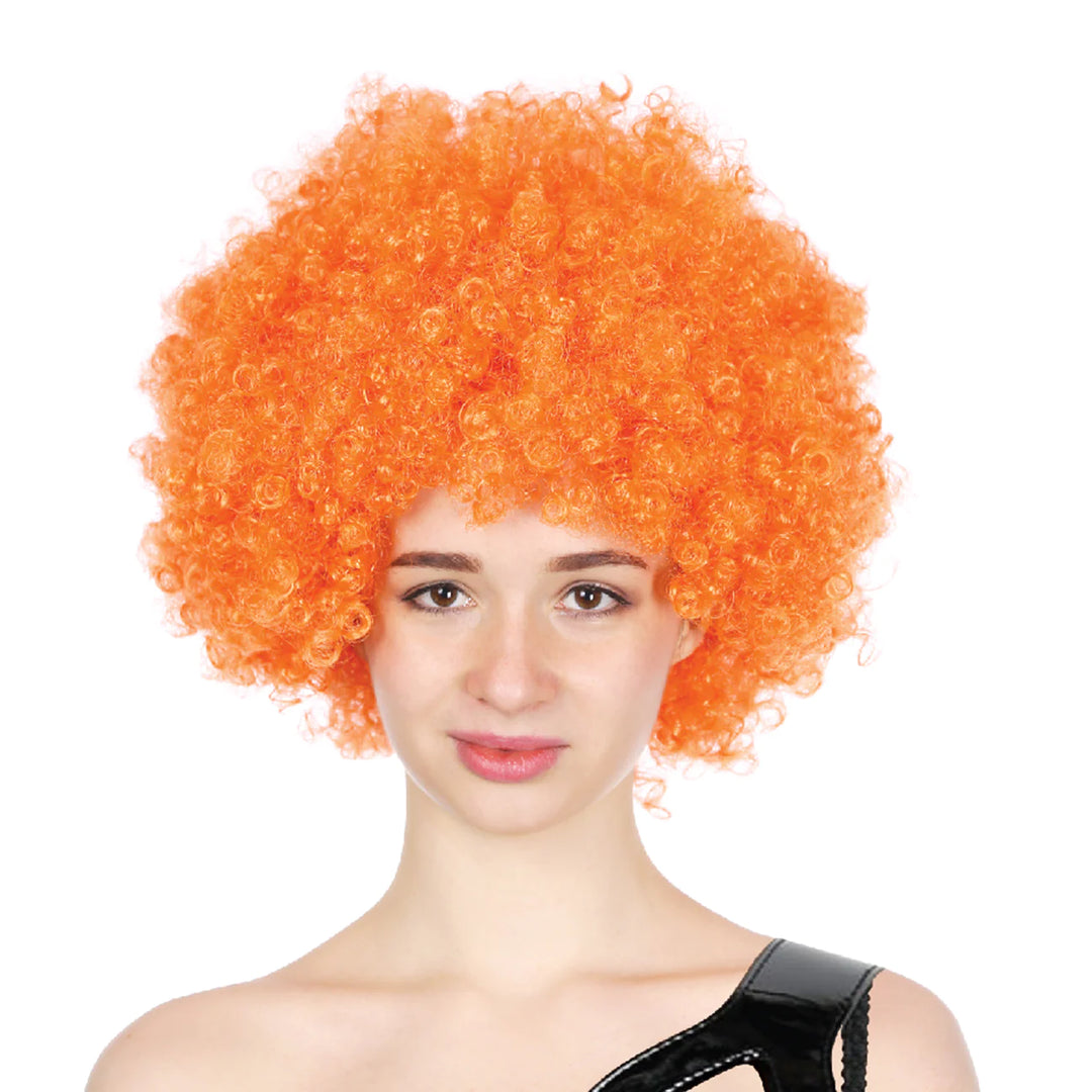 Afro Wig - Orange