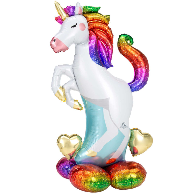 AirLoonz Unicorn & Hearts Balloon