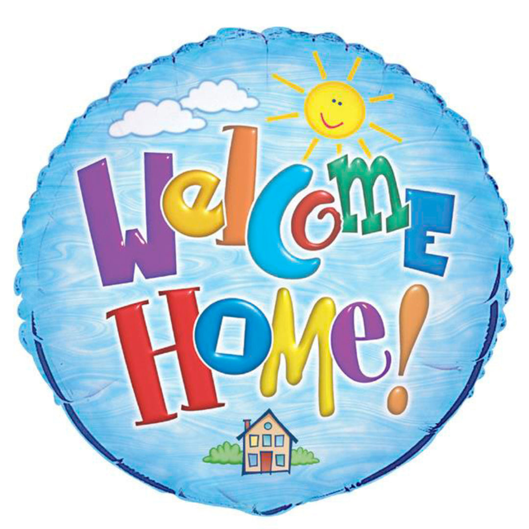 Welcome Home Foil Balloon