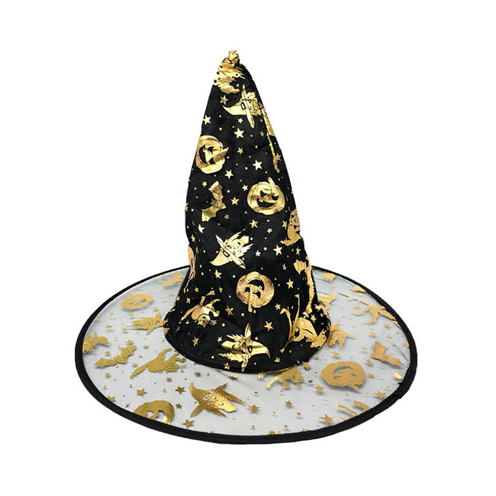 Witches Hat Black & Gold