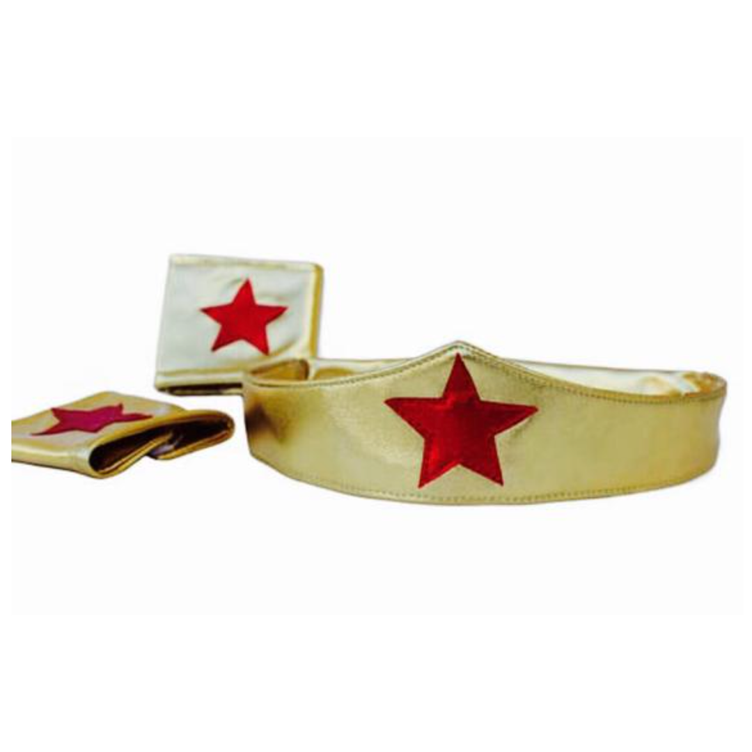 Wonder Woman Headband & Wristband Set