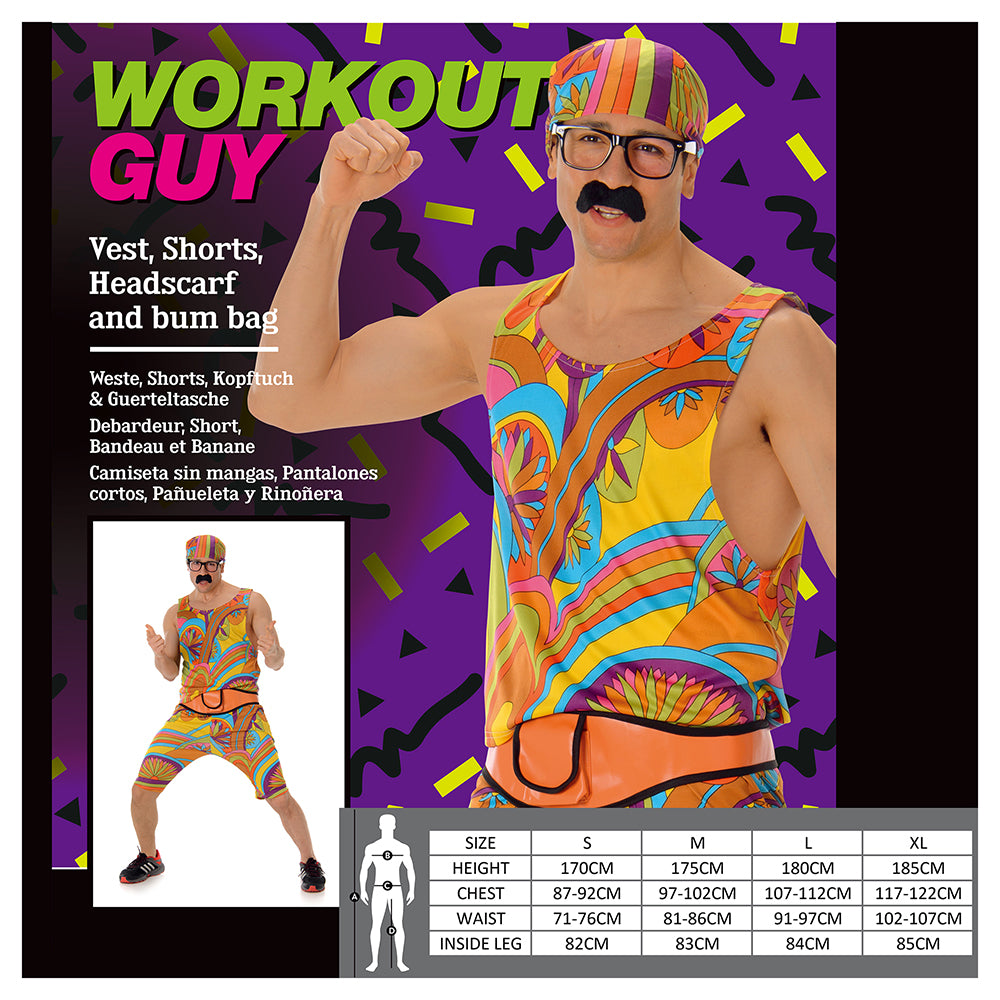 Work Out Guy Costume