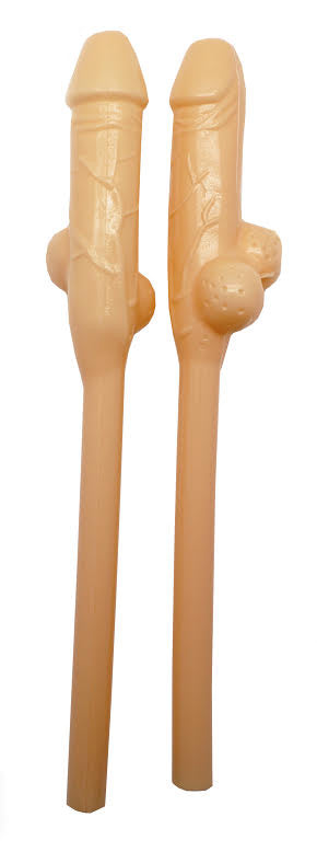Hen’s Dicky Sipping Straws (Large)